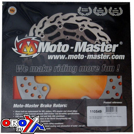 DISC BRAKE REAR ZX-6R NINJA, MOTO-MASTER 110549 KAWASAKI, Right Side Mount