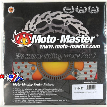 Disc Brake Rear ER-6F 650, Moto-master 110482 Kawasaki