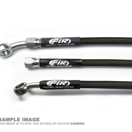 Hose Rear Brake Black / Blk, XR400 1997-2003 Honda FIR, Kit Done