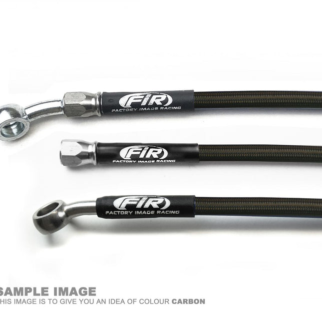 Hose Rear Brake Black / Blk, XR400 1997-2003 Honda FIR, Kit Done