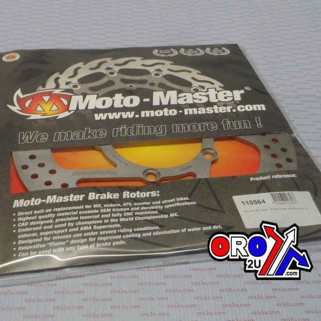 Disc Brake Front Halo Suzuki, Moto-master. VS1400, 110564, Road, Mc, Intruder, VI1500