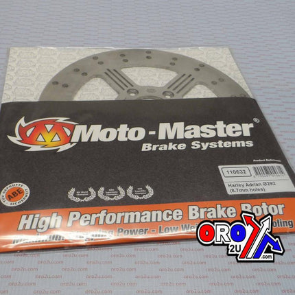 Disc Brake Lt/rt Harley Adrian, Moto-master 110632, Road, Mc