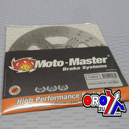 Disc Brake Rear Harley Adrian, Moto-master ,110634, Road, Mc
