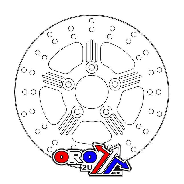 Disc Brake Rear Harley Adrian, Moto-master ,110634, Road, Mc