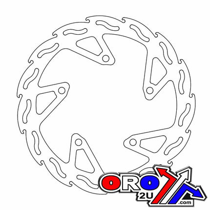 Disc Brake Front RH Flame, Moto-master 110596 Ninja 300, Road, Mc