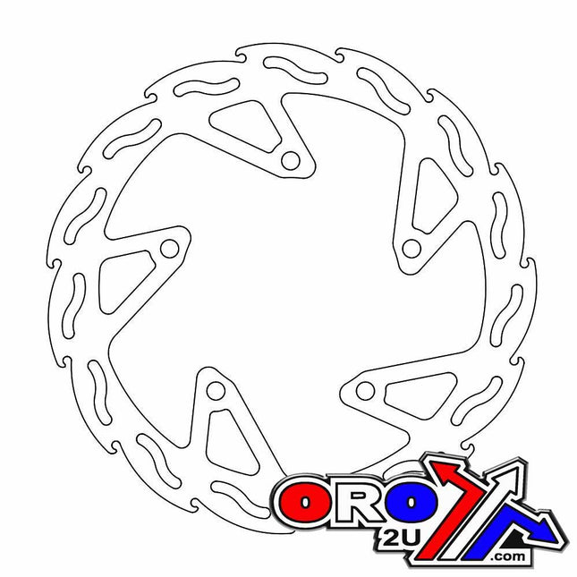 Disc Brake Front RH Flame, Moto-master 110596 Ninja 300, Road, Mc