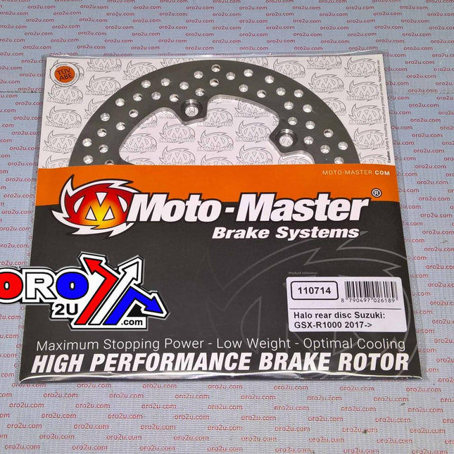 Disc Brake Rear Halo GSX-R, Moto-master 110714, Road, Mc