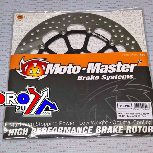 Disc Brake Front Halo Aprilia, Moto-master 113190, Road, Mc