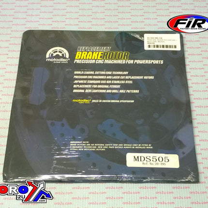 Rear Disc Brake Polaris ATV UTV Moto-disc MDS505