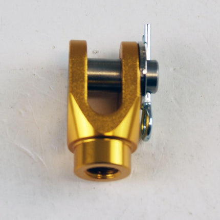 Brake Clevis Rear Gold YZ Yzf, FIR ASRBC-03, Cnc Alloy