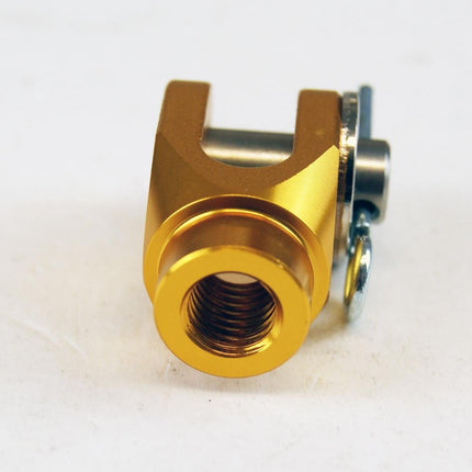 Brake Clevis Rear Gold KX Kxf, FIR ASRBC-01, Cnc Alloy