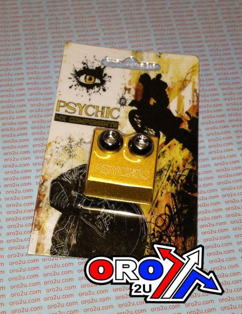 Brake Line Clamp Gold Psychic MX-05340GL