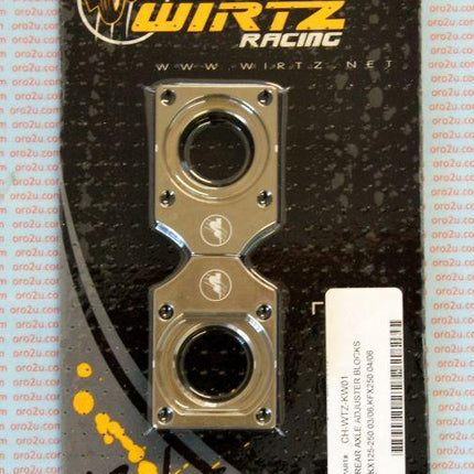 Axle Blocks KX Kxf KLX Titanui, Wirtz CH-WTZ-KW01