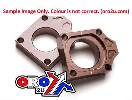 Axle Blocks KX Kxf KLX Titanui, Wirtz CH-WTZ-KW01