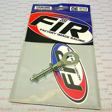 Chain Adjuster Wheel Puller 12mm Hole M6 Stud Steel Bpz Silver