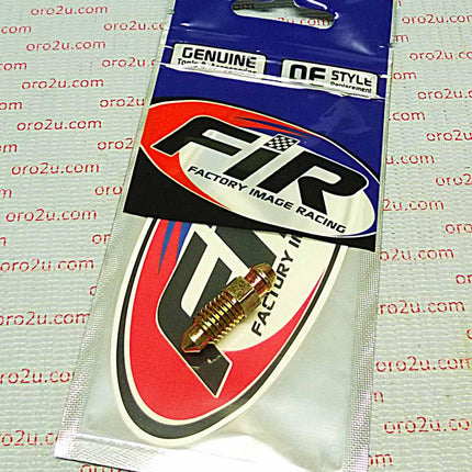 BRAKE BLEED NIPPLE 8mm x 1.25, M8 X 1.25mm small bleed screw