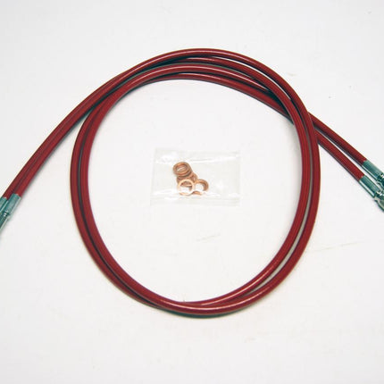HOSE FRONT BRAKE 2/PART RED 2003-06 Yamaha YFS200 Blaster
