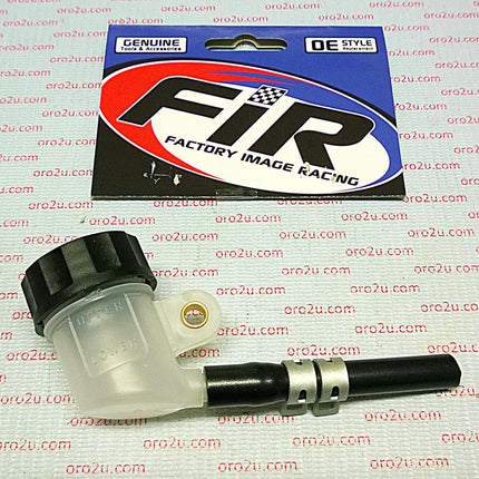 REAR BRAKE FLUID RESERVOIR ROUND With Cap and short pipe., FIR