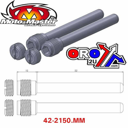 Brake Pad Pin Front / Rear, Moto-master 213039
