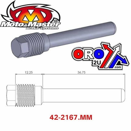 Brake Pad Pin Front, Moto-master 213021