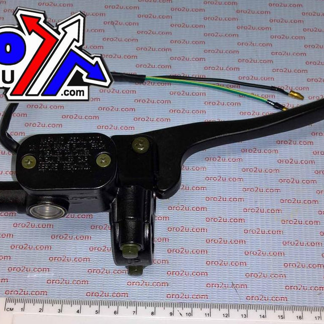 Front Master Cylinder Blk, Front With Light Switch, 121409851