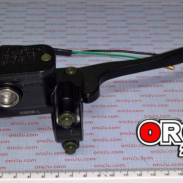 Front Master Cylinder Blk, Front With Light Switch, 121409851