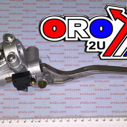 Front Master Cylinder Grey + Brake Light Switch, 121407737
