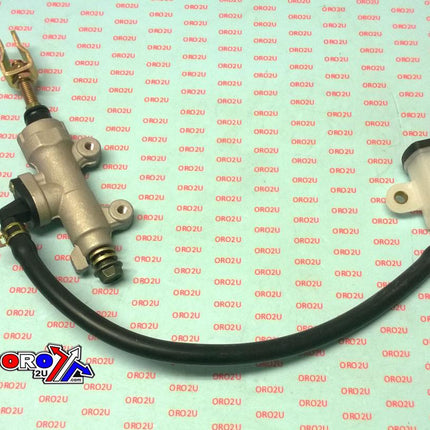 Rear Brake Master Cylinder, Universal With Reservoir, 121410759
