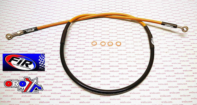 Hose Front Brake Orange / Blk KTM SX65 2002-2005