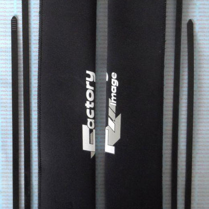 Black Fork Savers Factory 45mm, Neoprene Fork Seal