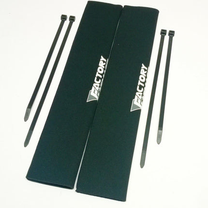 Black Fork Savers Factory 50mm, Neoprene Fork Seal