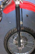 Black Fork Savers Factory 50mm, Neoprene Fork Seal