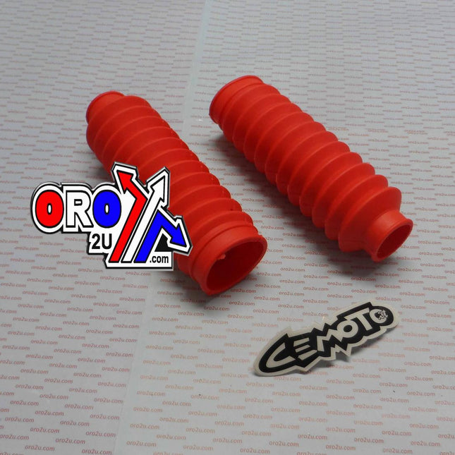 180mm Fork Gaiters Red