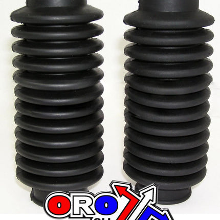 159mm Fork Boot Set Black, 97-1510, Truimph, Bsa, KS16-3007