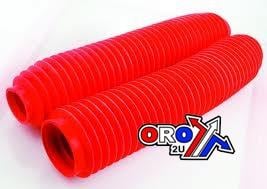 380mm Fork Gaiters Red