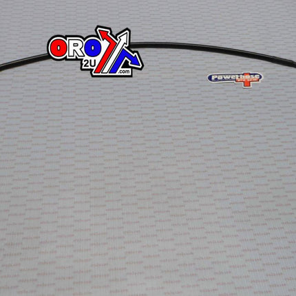 Hose Front Brake Silver / Blk, Venhill H01-1-032/P, Husqvarna TE250 TE510 2004-05