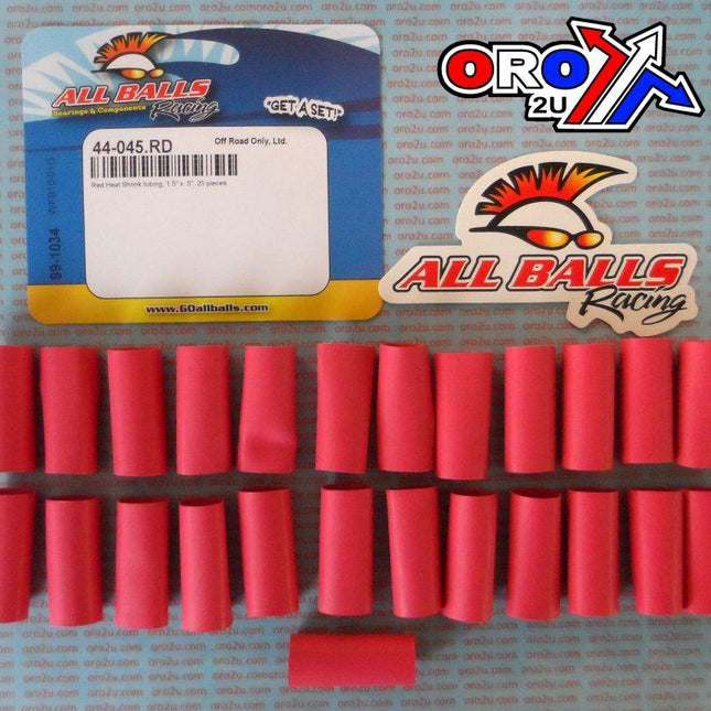Red Heat Shrink PK/25, Allballs 99-1034