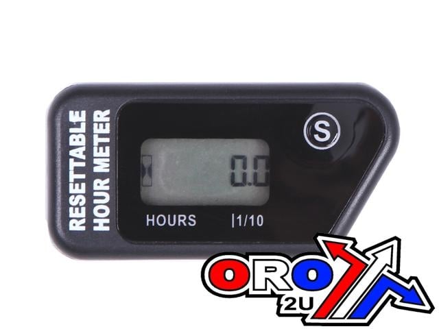 Hour Meter Digital Wireless UP-12678BK