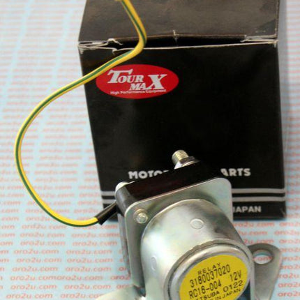 Solenoid Starter Relay Street, 31800-37020 31800-37021 Suzuki Gn, Gs, K&L 21-2992 Made in Japan.