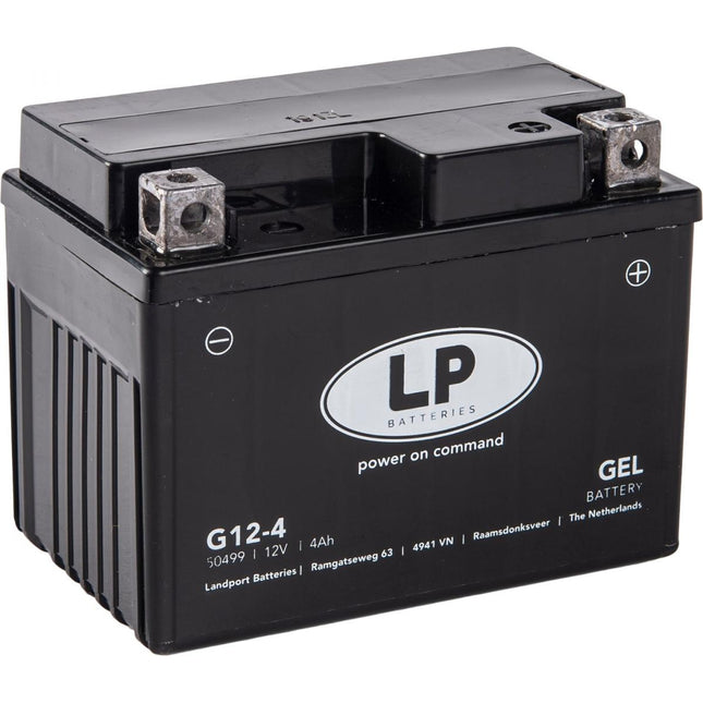 Battery L12-4 Gel 12V 4Ah., Landport 50499, Mg LTX4-3, Mg G12-4 GTX4-3