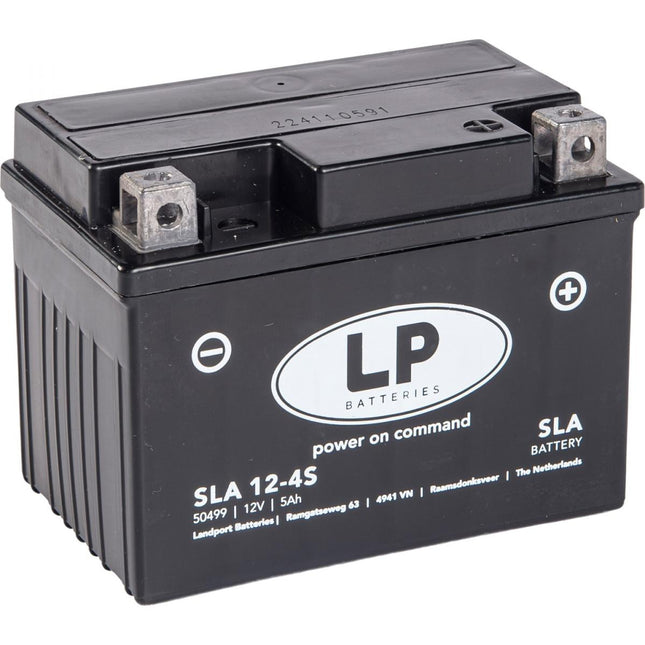 Battery SLA12-4S 12V 5Ah Seal, Landport 50590 Mb Sla 12-4S, (same As YTX4L-BS), Ms Sla 12-4S