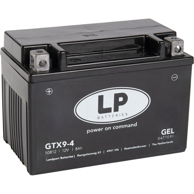 Battery GTX9-4 (GTX9-BS) 12V 8Ah. Gel, Landport 50812, Mg LTX9-4, Mg GTX9-BS, YTX9-BS