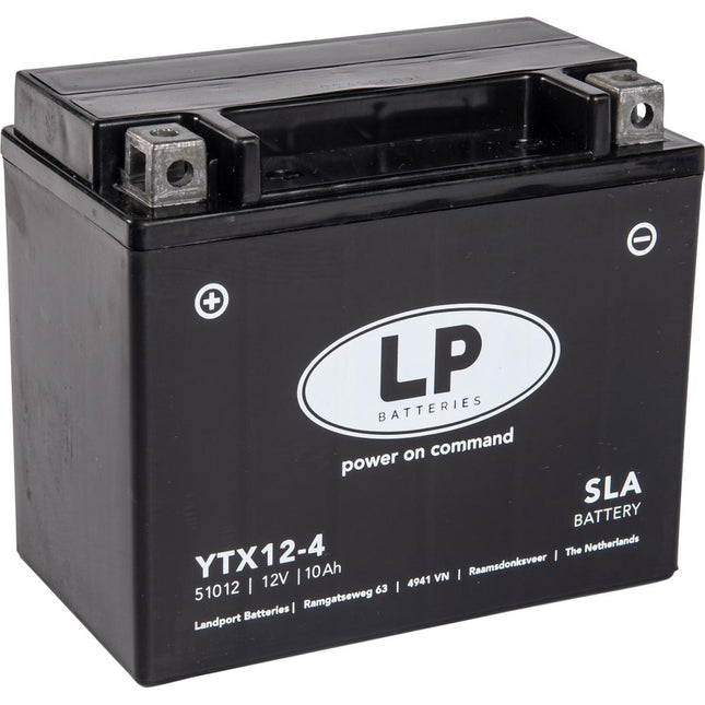 Battery LTX12-4 (sla 12-10) Sealed 51099, (same As YTX12-BS) 12V 10Ah., Mb Sla 12-10, Ms LTX12-4