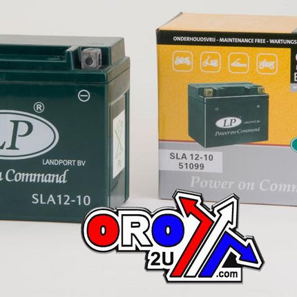 Battery LTX12-4 (sla 12-10) Sealed 51099, (same As YTX12-BS) 12V 10Ah., Mb Sla 12-10, Ms LTX12-4