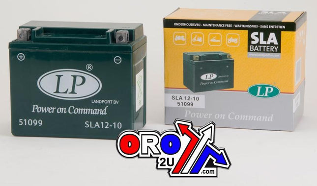 Battery LTX12-4 (sla 12-10) Sealed 51099, (same As YTX12-BS) 12V 10Ah., Mb Sla 12-10, Ms LTX12-4