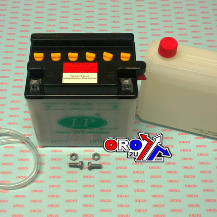 Battery LB10L-B 12V 11Hh, Landport With Acid Pack, Road, Mc Ma YB10L-B, Md LB10L-B