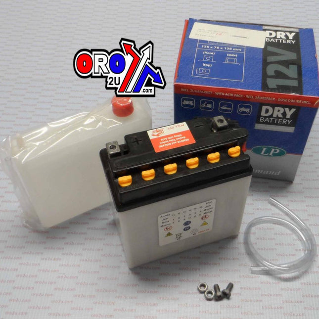 Battery LB9L-A2 12V 9Ah. +acid, Landport 50916 + Acid Pack, Ma YB9L-A2, Md LB9L-A2