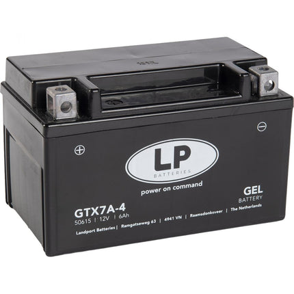 Battery Mg LTX7A-4 (GTX7A-BS) 12V 6Ah. Gel, Landport 50615 Mg GTX7A-BS