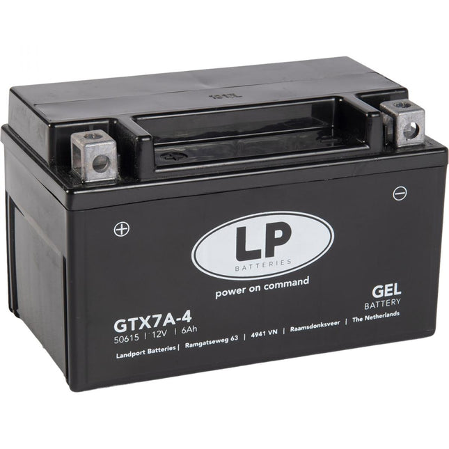 Battery Mg LTX7A-4 (GTX7A-BS) 12V 6Ah. Gel, Landport 50615 Mg GTX7A-BS