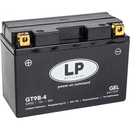 Battery LT9B-4 12V 8Ah. Gel, Landport 50902, Mg LT9B-4, Mg GT9B-4, Same As YT9B-4, YT9B-BS